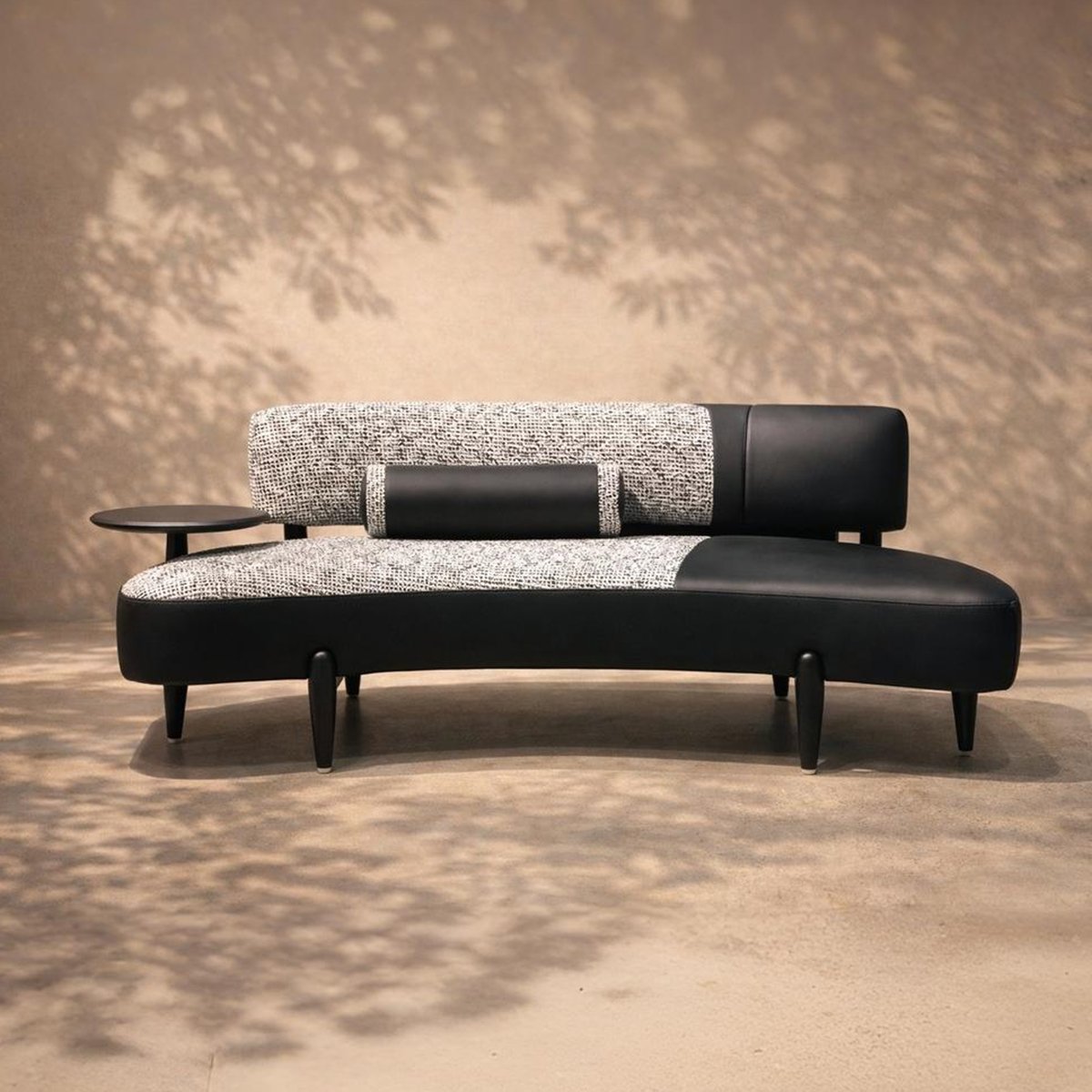 Noir Curve Designer Lounge Sofa