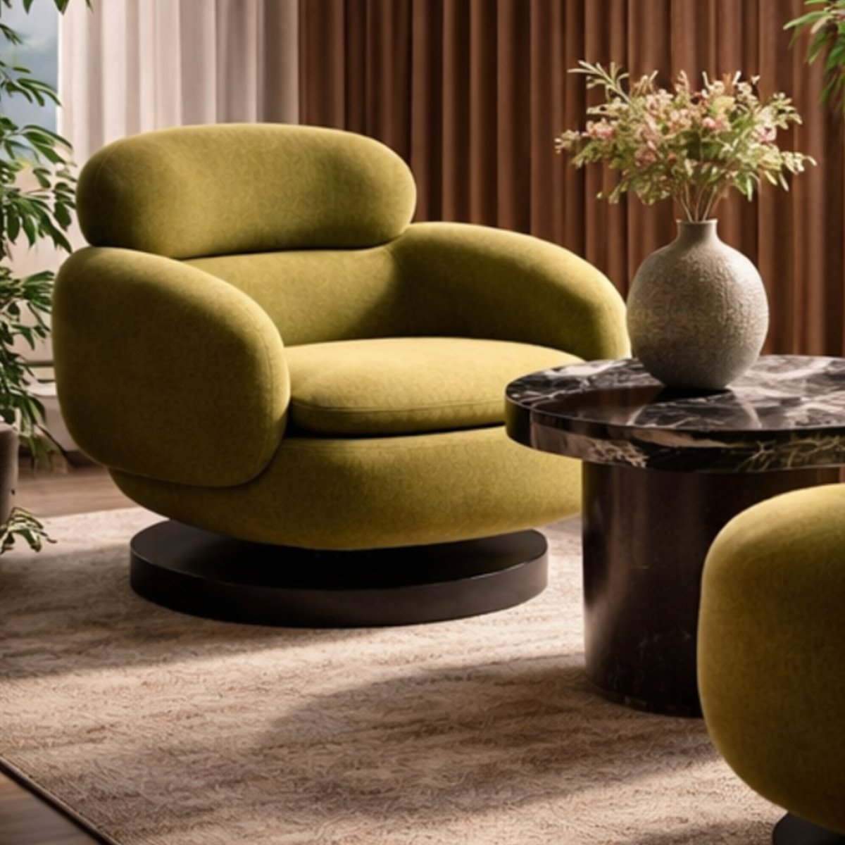 Lotus Haven Lounge Chair - Image 5