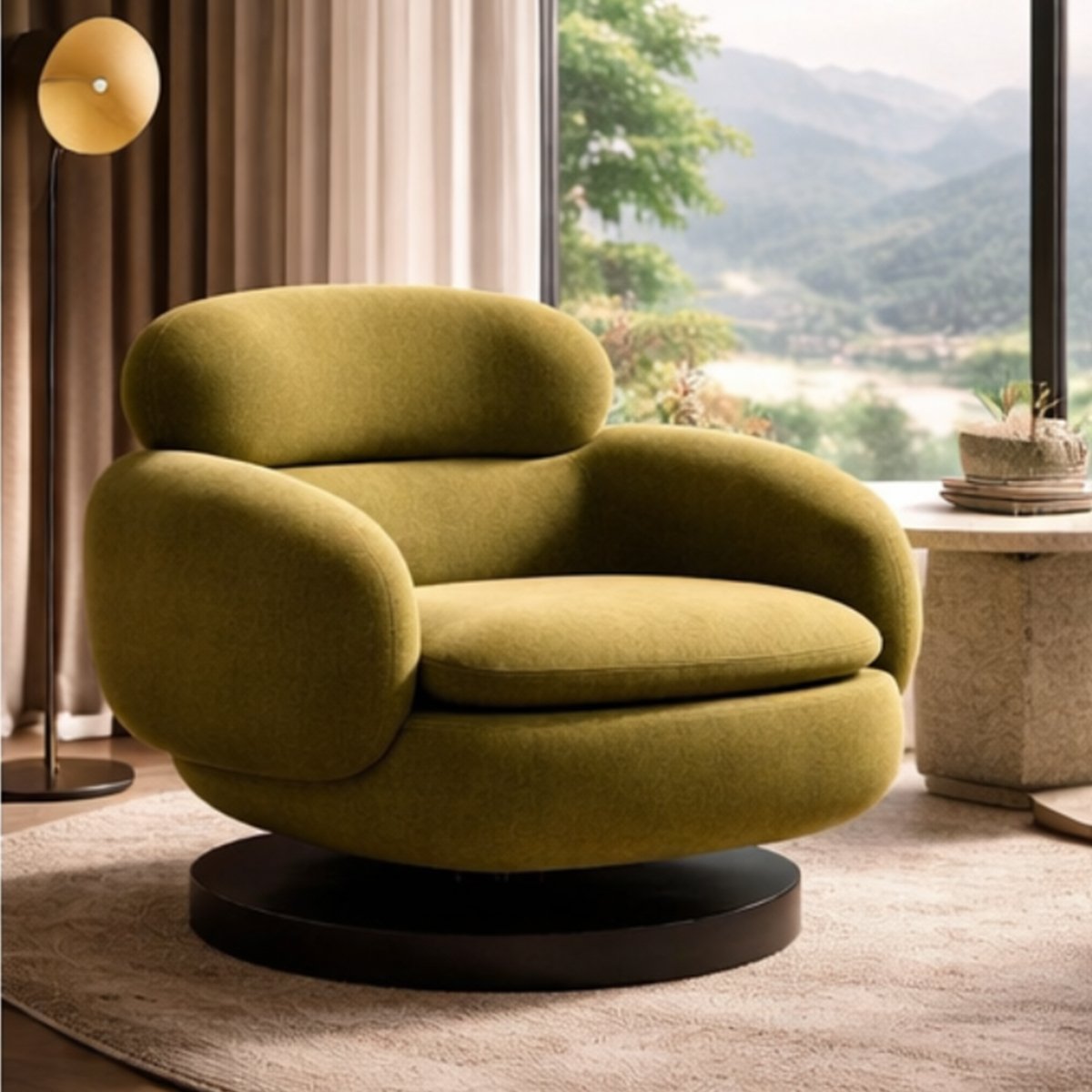 Lotus Haven Lounge Chair - Image 4