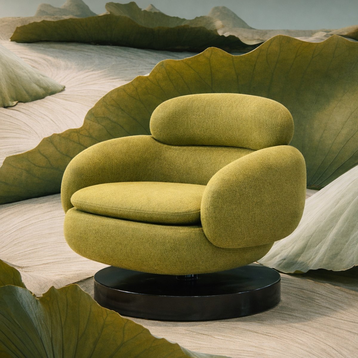 Lotus Haven Lounge Chair
